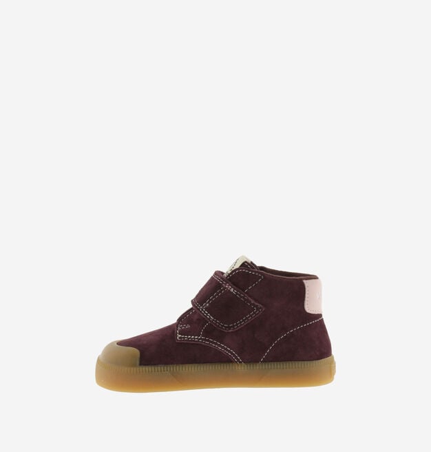 OLIVER BAREFOOT KLETTVERSCHLUSS STIEFELETTE VELOURSLEDER