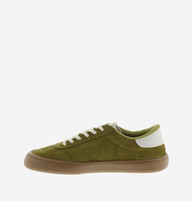 OLMO BAREFOOT CUIR FENDU & CONTRASTE