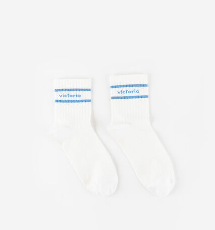 CHAUSSETTE COTON & LUREX