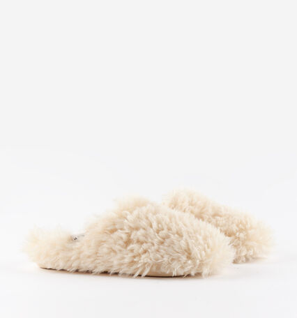 NORTE THICK FUR SLIPPERS