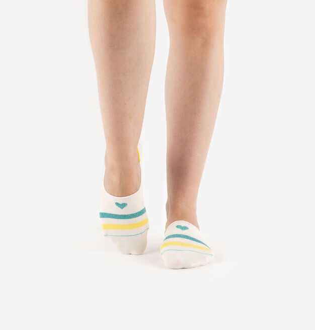 INVISIBLE PINKY SOCK HEART