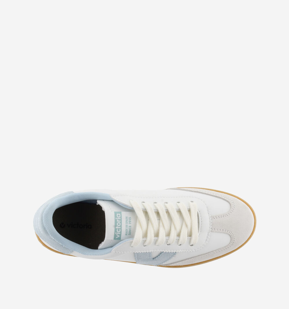 Baskets Bikkembergs Bleu Daim & Blanc - Taille 41 EUR (US 8) - Neuf Dans Sa Boîte - Sneakers De Luxe