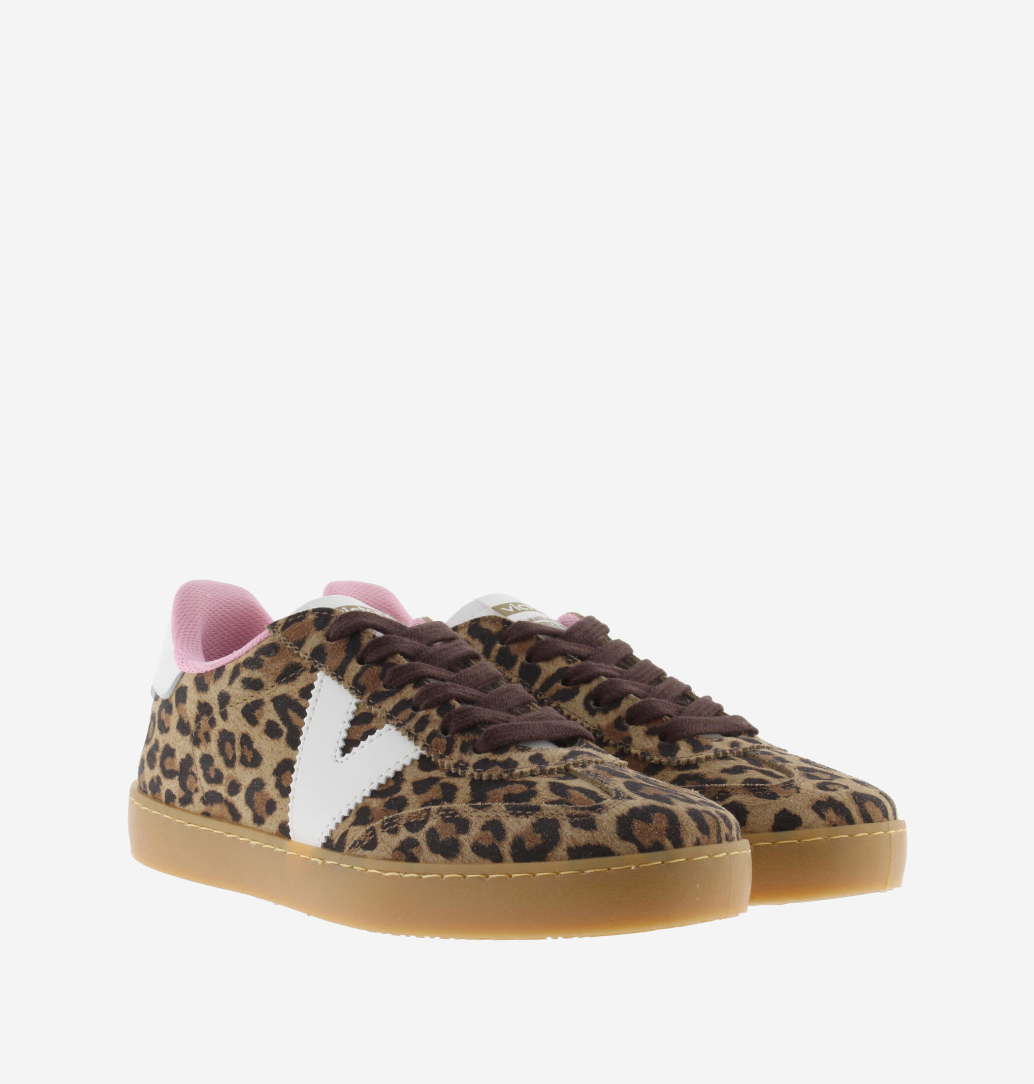 BERLÍN CICLISTA SPLIT LEATHER LEOPARD | Victoria Shoes