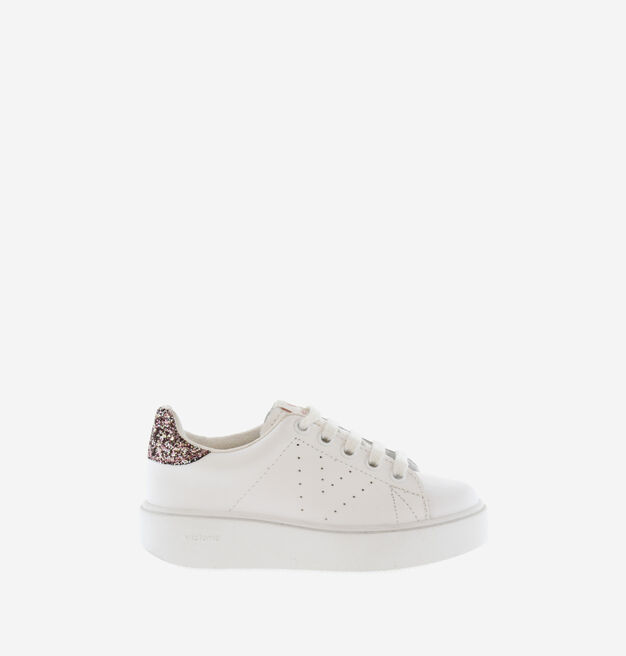 UTOPÍA LEATHER & GLITTER TRAINERS
