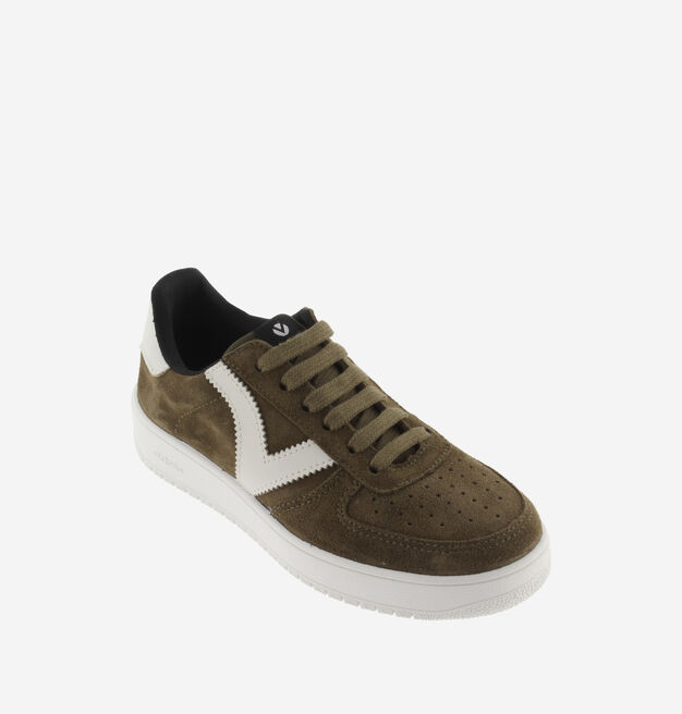 MADRID SPLIT LEATHER TRAINERS