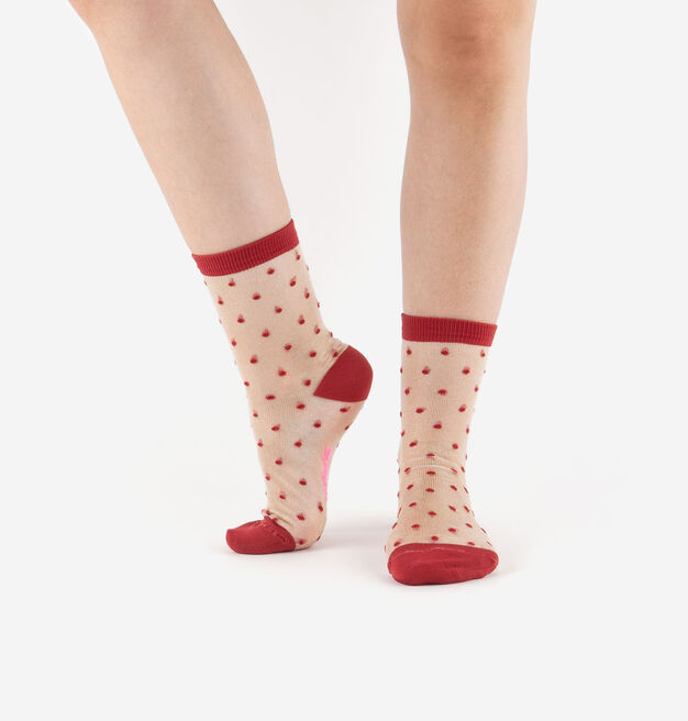 TRANSPARENT SOCK DOTS