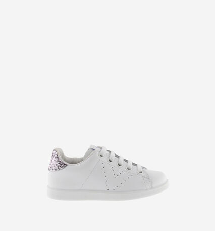 TENIS LEATHER & GLITTER