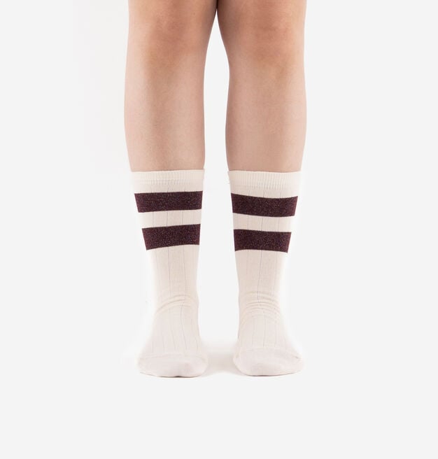 COTTON LUREX SOCK