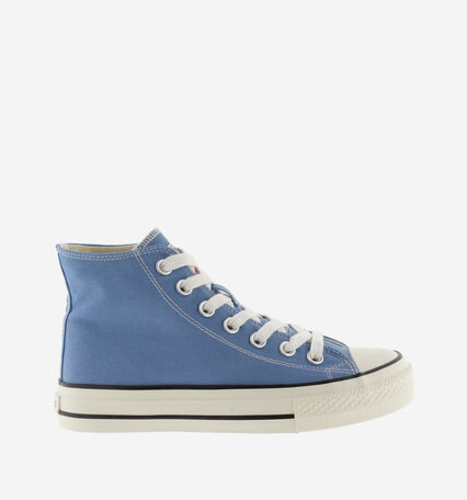 TRIBU SHINY CANVAS MID BOOT