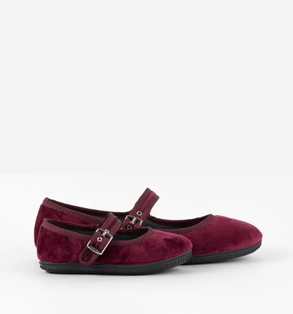ODA VELVET MARY JANE