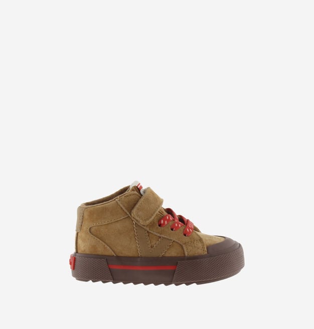 TRIBU KLETTVERSCHLUSS STIEFELETTE VELOURSLEDER & ELASTISCH