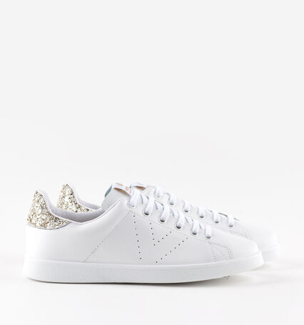 TENIS LEATHER & GLITTER