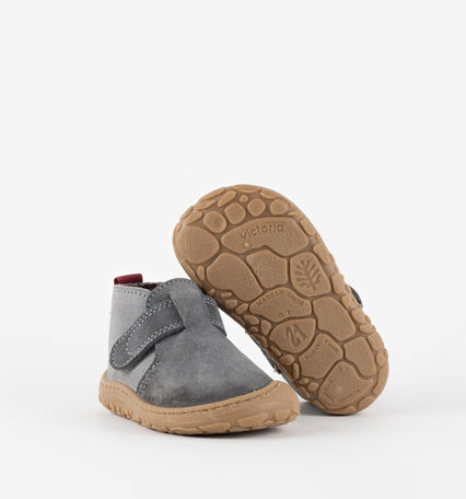 BOSCO BAREFOOT STIVALETTI GLITTER E PELLE