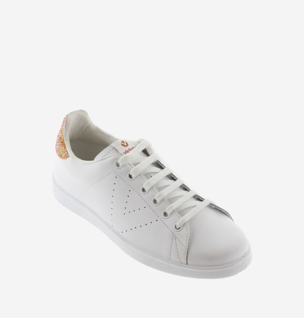 TENIS PIEL & GLITTER