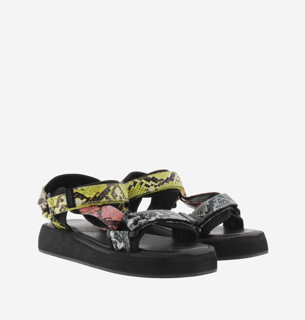 SAL SNAKE STRAPS SANDAL