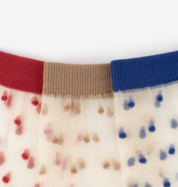 TRANSPARENT SOCK DOTS