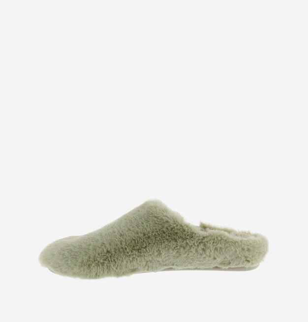 NORTE FELT SLIPPER WITH SOFT FUR