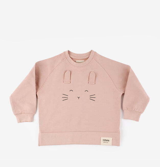 ANIMALS COTTON SWEATSHIRT