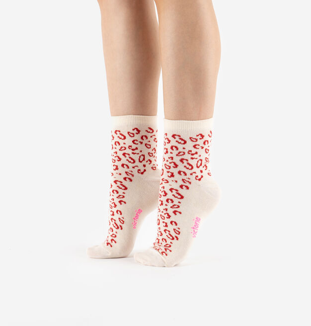 LEOPARD COTTON SOCK