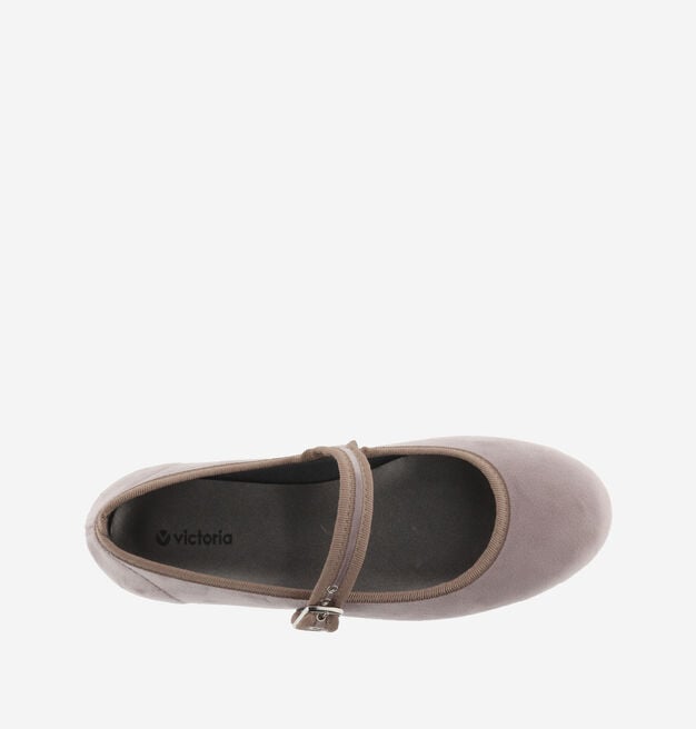 ODA BALLERINE VELOURS & BOUCLE