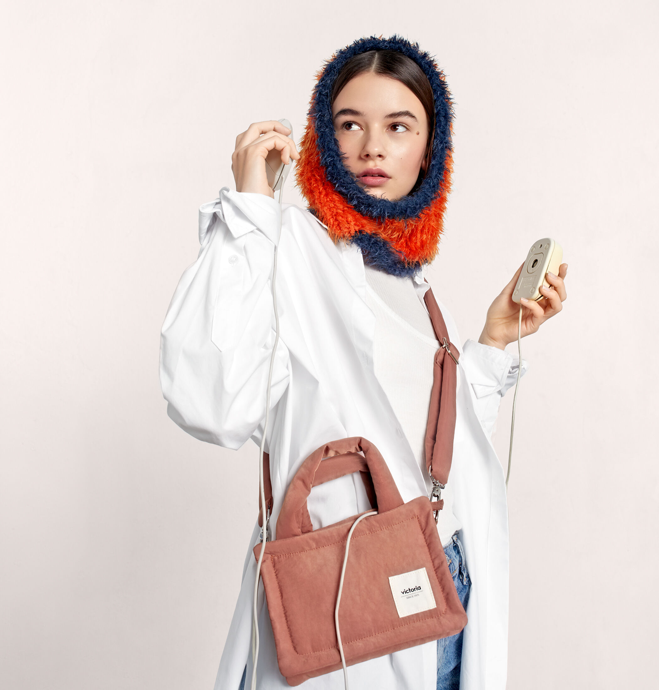 Quilted nylon crossbody bag clearance
