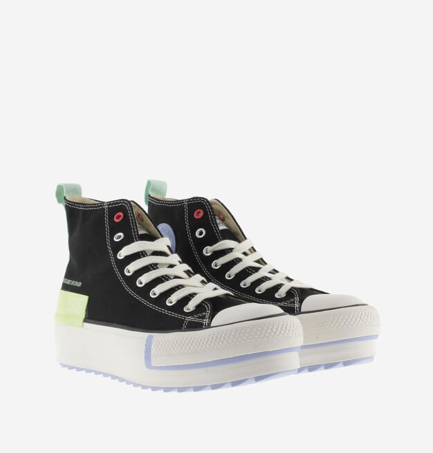 TRIBU DOBLE CANVAS MID BOOT & COLOUR PIECES