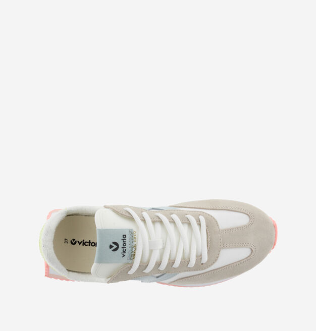 COSMOS CUIR FENDU & NYLON