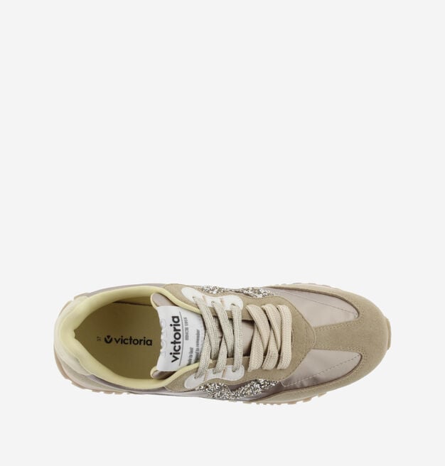 VIENTO METALLIC NYLON & SUEDE