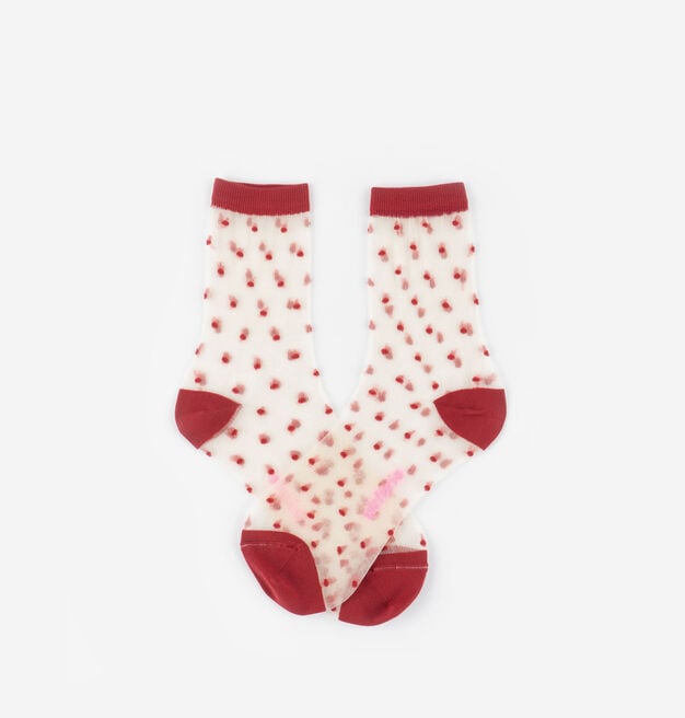 TRANSPARENT SOCK DOTS
