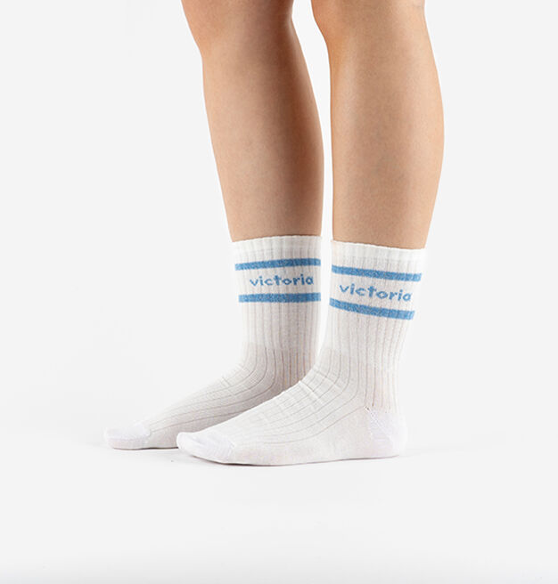 CHAUSSETTE COTON & LUREX