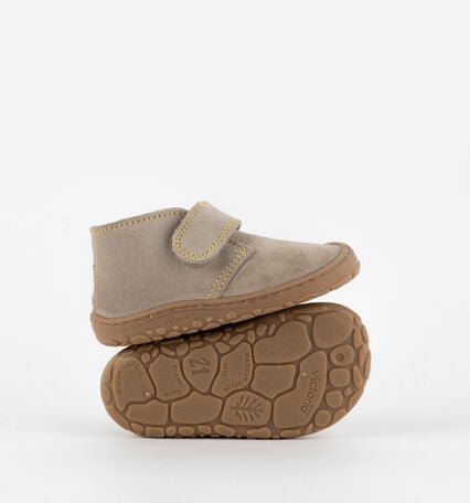 BOSCO STRISCE STIVALETTI BAREFOOT CROSTA DI CUOIO