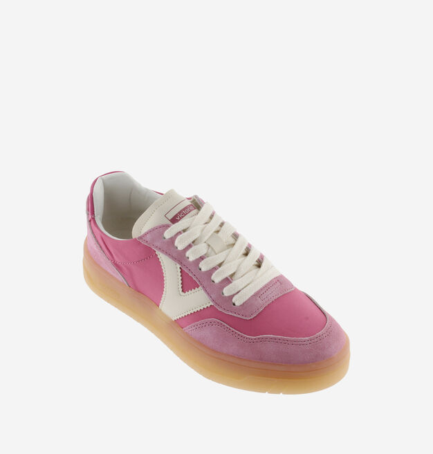 SEUL NYLON/WASHED SUEDE & CONTRAST