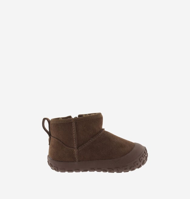 HALO STIEFELETTE VELOURSLEDER & LAMMFELL-OPTIK