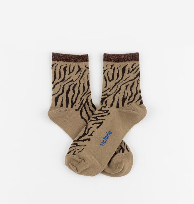 COTTON SOCK ZEBRA