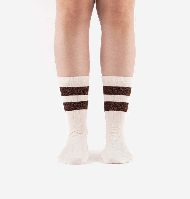 COTTON LUREX SOCK
