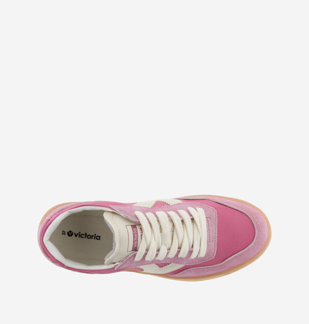 SEUL NYLON/WASHED SUEDE & CONTRAST