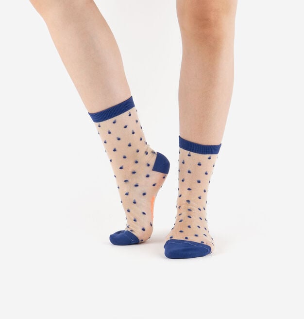 TRANSPARENT SOCK DOTS
