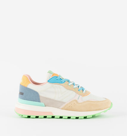 LUNA NYLON & CUIR FENDU MULTICOLORE