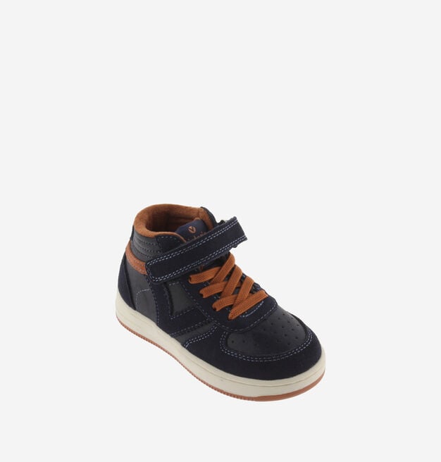TIEMPO KLETTVERSCHLUSS STIEFELETTE LEDEREFFEKT/VELOURSLEDER & ELASTISCH