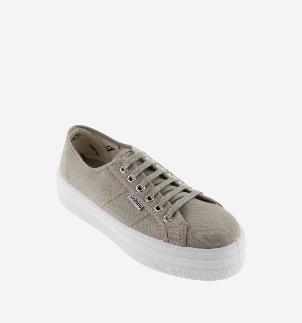 BARCELONA PLATFORM CANVAS Victoria Shoes