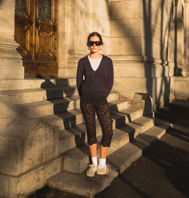 SATURNO MESH & METALLIC SUEDE