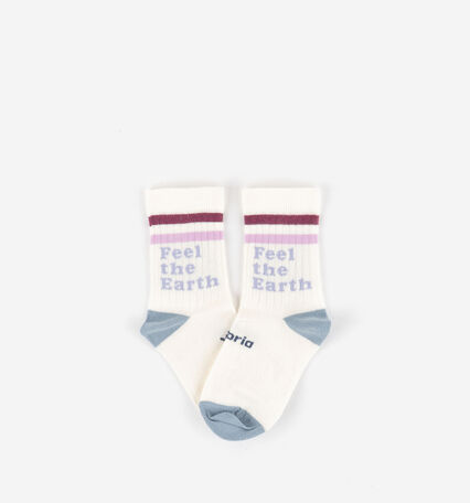 SOCKE BAUMWOLLE FEEL THE EARTH