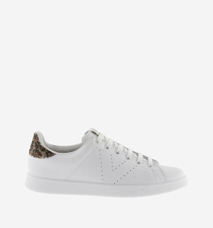 TENIS LEDER & GLITTER