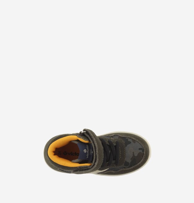 TIEMPO STRAP SPLIT LEATHER MID BOOT