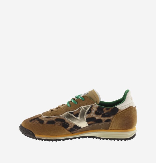 SATURNO NYLON ANIMAL PRINT & SPALTLEDER