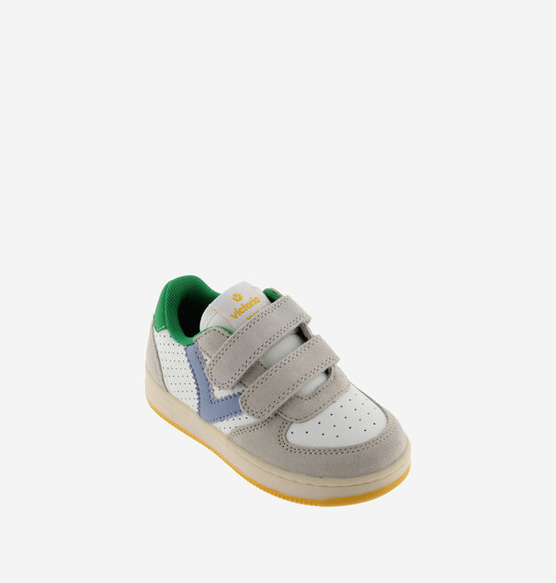 TIEMPO STRAPS PERFORATED FAUX LEATHER & SUEDE