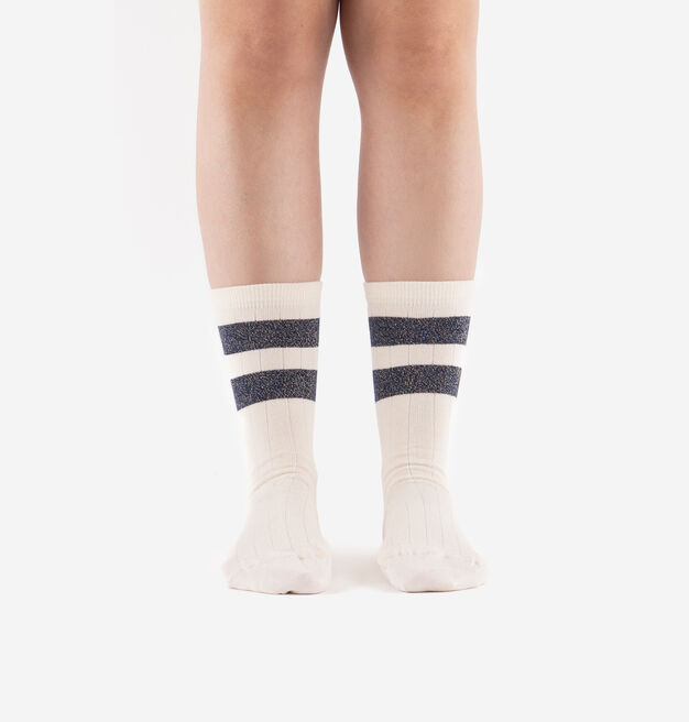 COTTON LUREX SOCK