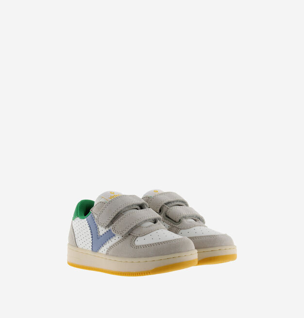 TIEMPO STRAPS PERFORATED FAUX LEATHER & SUEDE