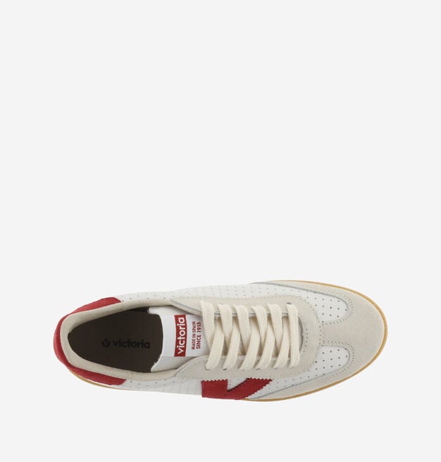 BERL&Iacute;N CICLISTA PERFORATED LEATHER EFFET & SUEDE