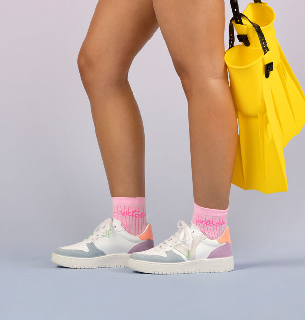 MADRID CUIR FENDU MULTICOLORE